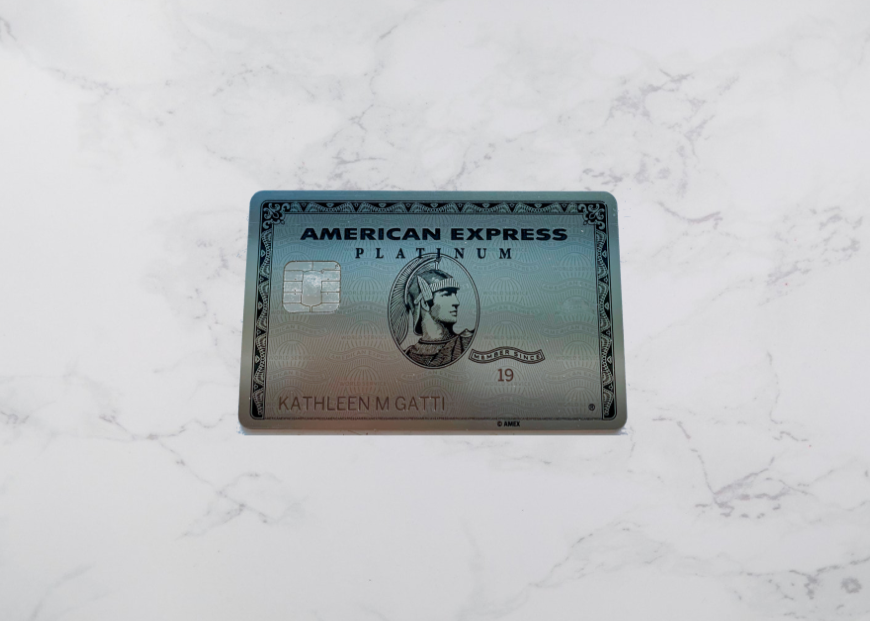   The most expensive card in my wallet that I was somehow able to finesse this year.   