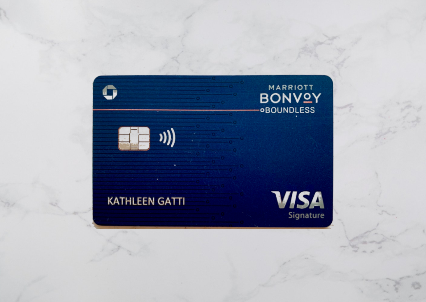   My Boundless card that I acquired in 2019 during the 100,000-point bonus period.  
