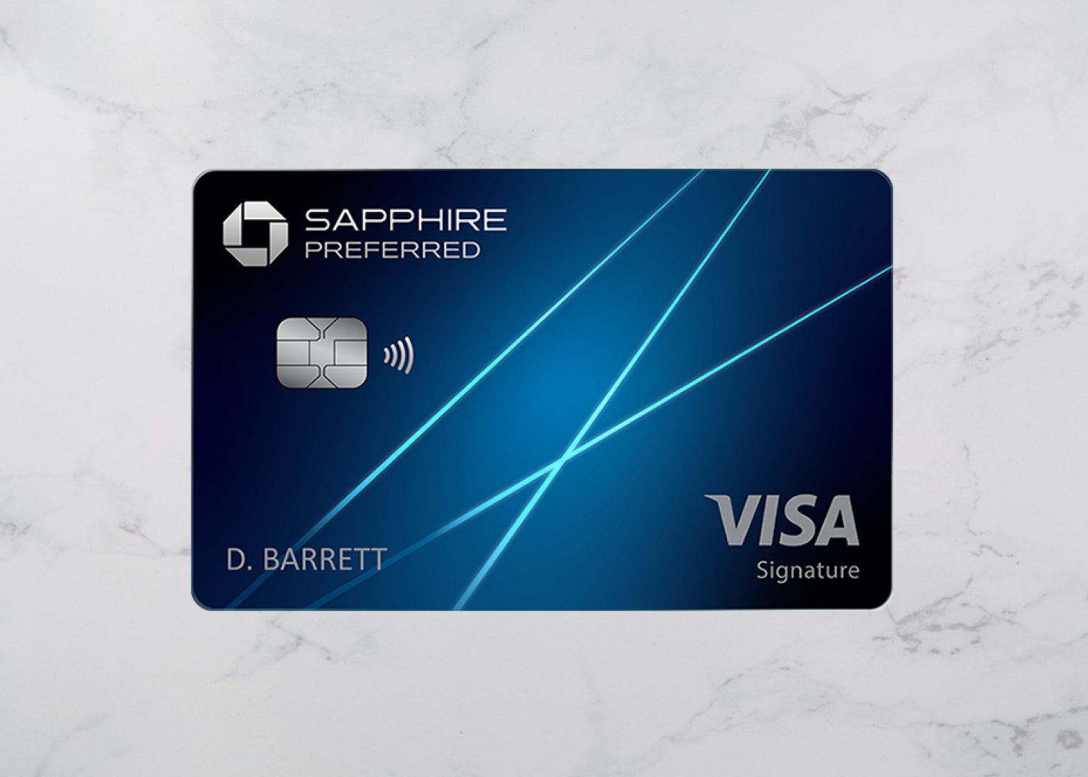   My Sapphire card that I acquired during a lowly 50,000-point sign-up bonus because I’m a sucker.  